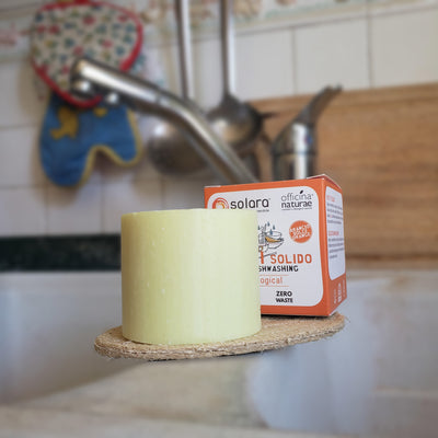 Sapone lava piatti solido