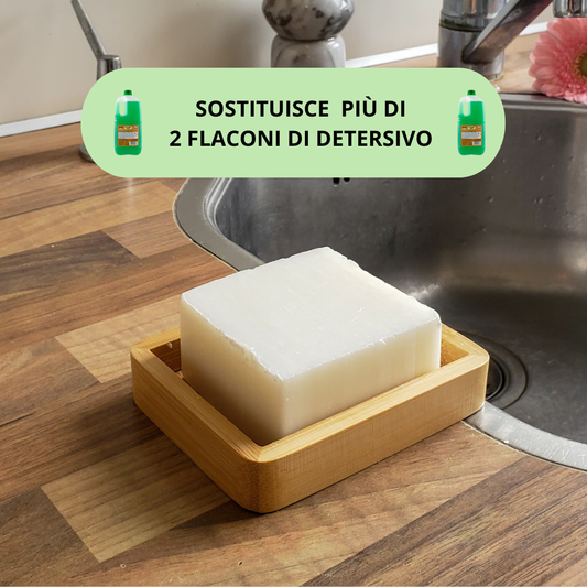 Sapone lava piatti solido