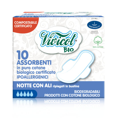 Assorbenti in Cotone Bio